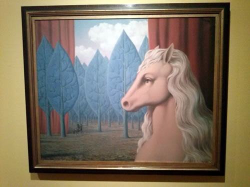 La ragione pura, Magritte 1948